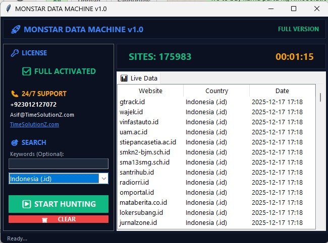 Monster Data Machine